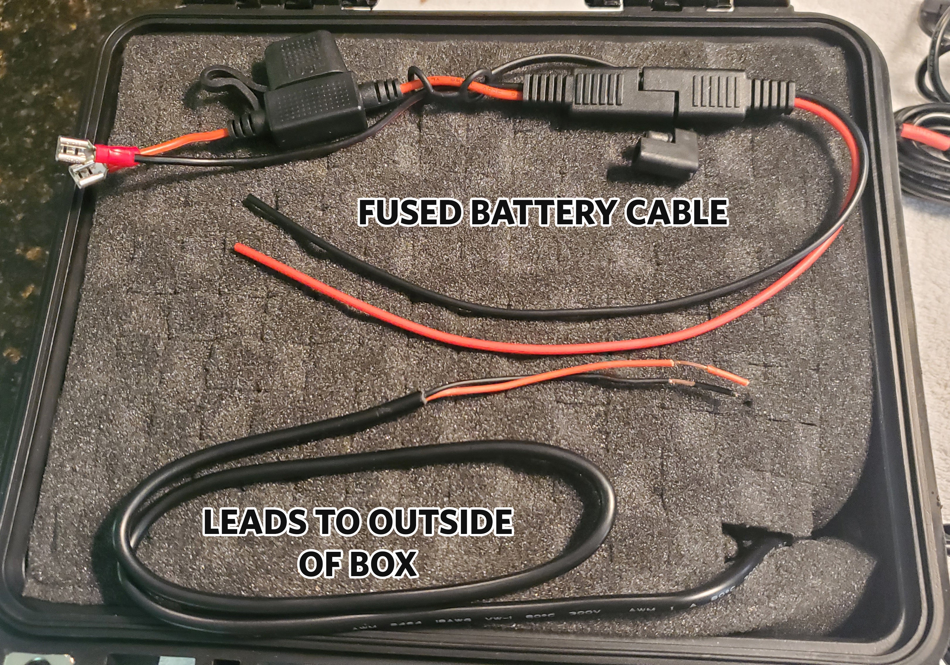 DIY Large External Battery Box