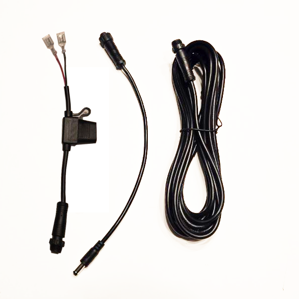 Premium Battery Cable Kit (SLA F2 Spades to Camera DC Barrel)