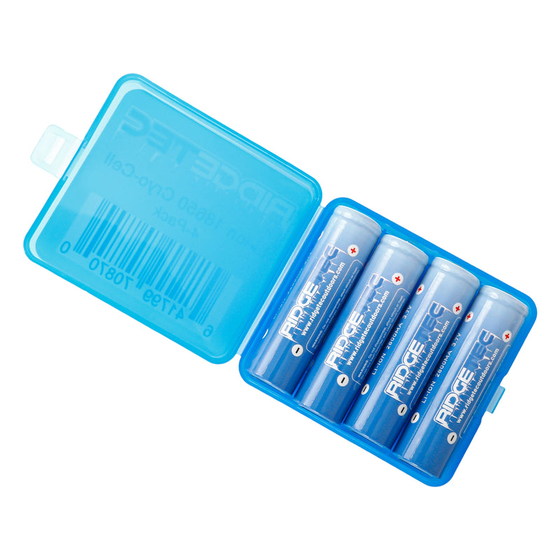 Li-ion 18650 Cryo-Cells (4-pack)