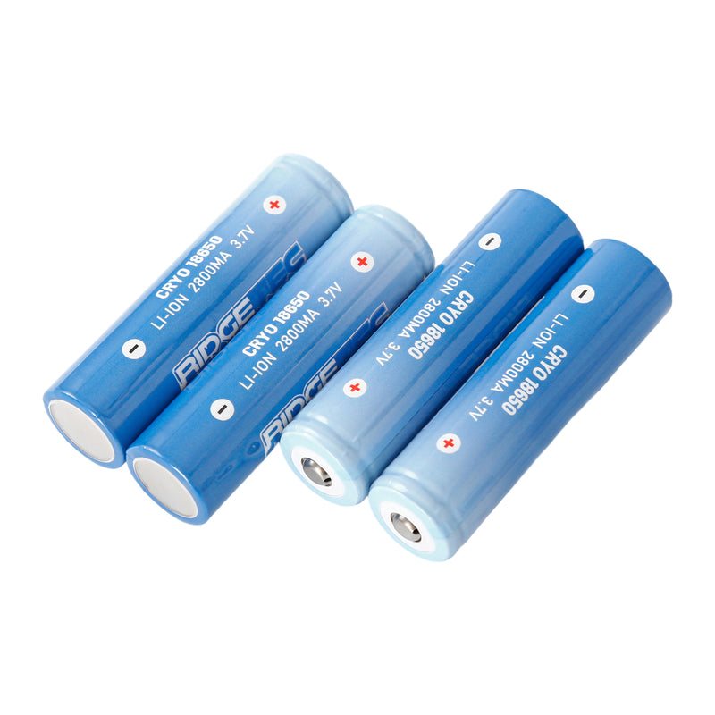 Li-ion 18650 Cryo-Cells (4-pack)